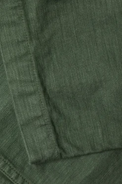 Pants<orSlow Slim Fit Fatigue Pants - Green
