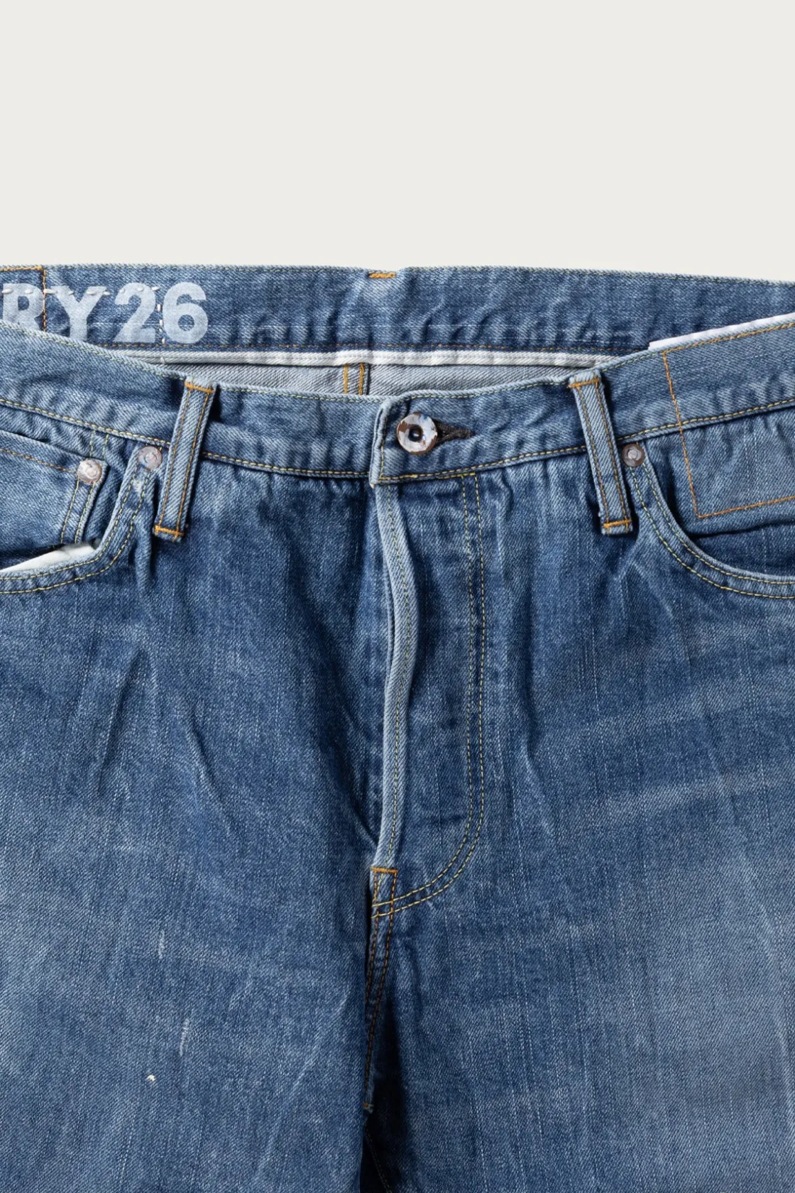 Denim<Visvim Social Sculpture 11 Dry-26 (FW25) - Indigo