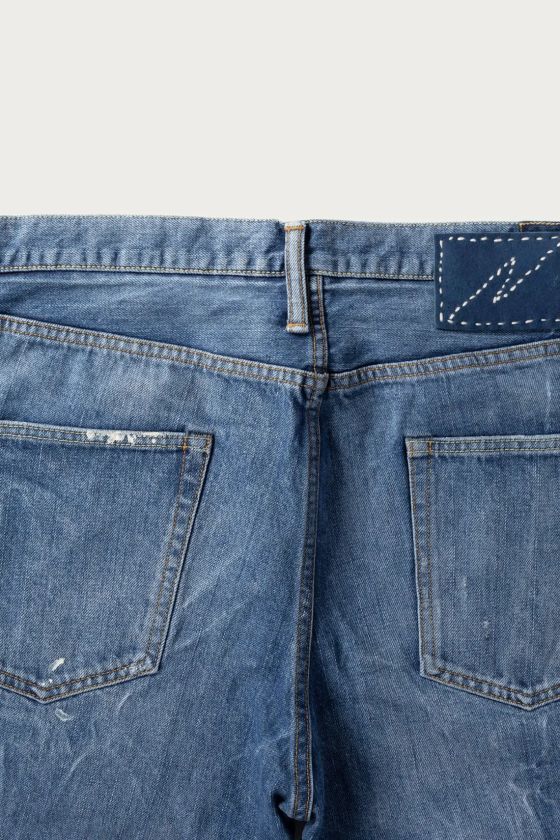 Denim<Visvim Social Sculpture 11 Dry-26 (FW25) - Indigo