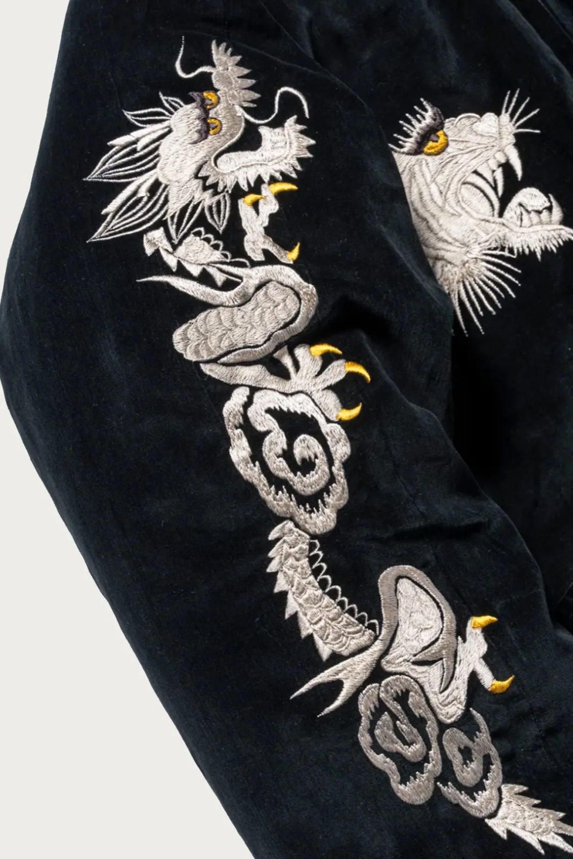 Coats, Jackets, And Vests<The Real McCoys Souvenir Suka Jacket - Tiger & Eagle