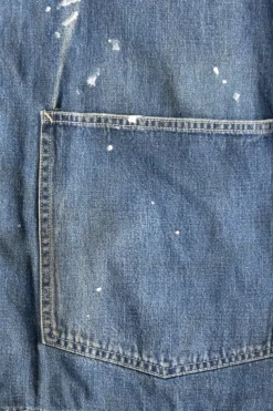 Coats, Jackets, And Vests<Visvim SS Coverall Down DMGD - Indigo
