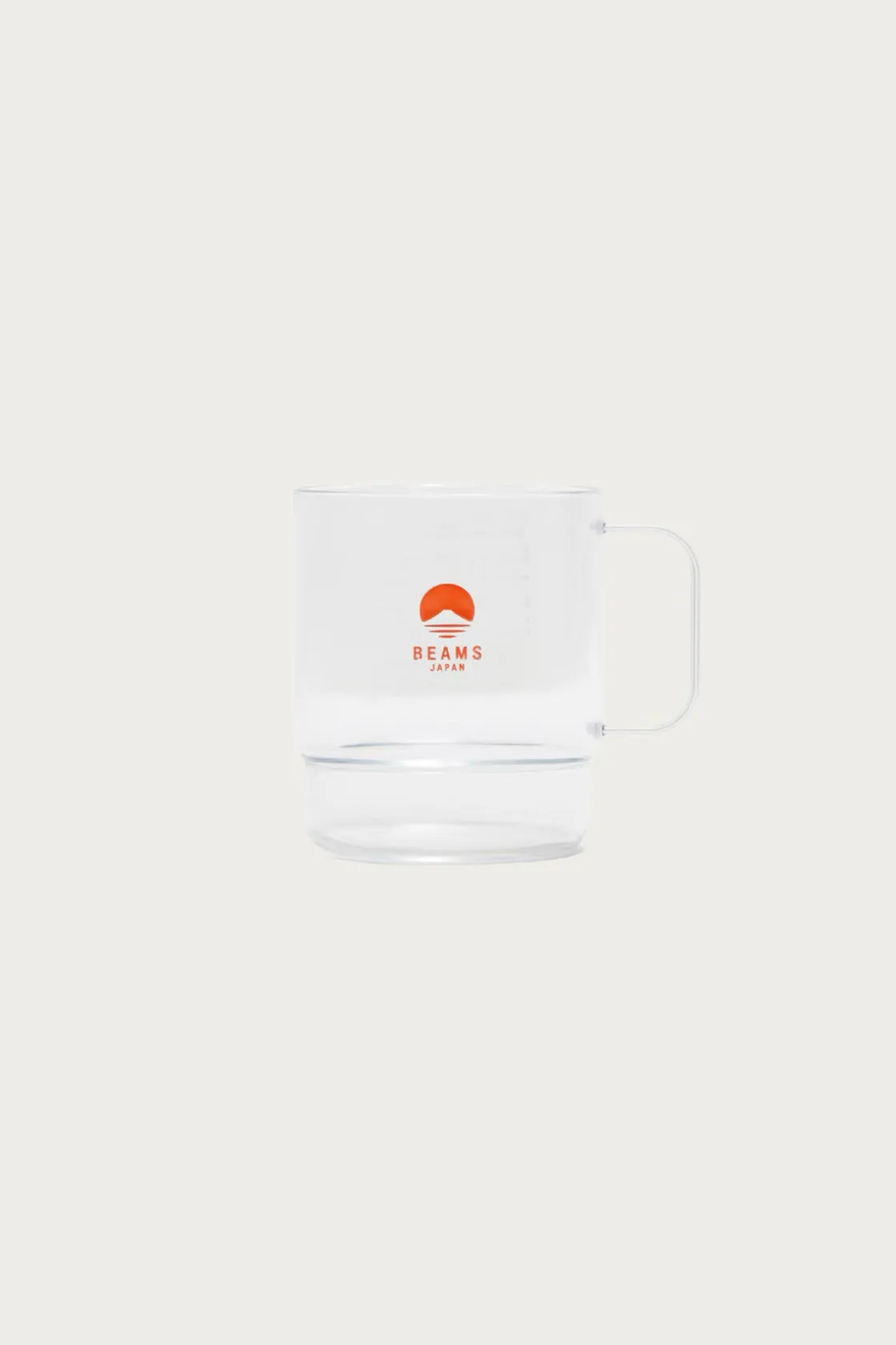 Homegoods<Beams Japan Stacking Mug Clear - Clear/Orange