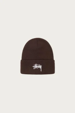 Accessories<Stüssy Stock Cuff Beanie - Cocoa