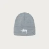 Accessories<Stüssy Stock Cuff Beanie - Grey Heather