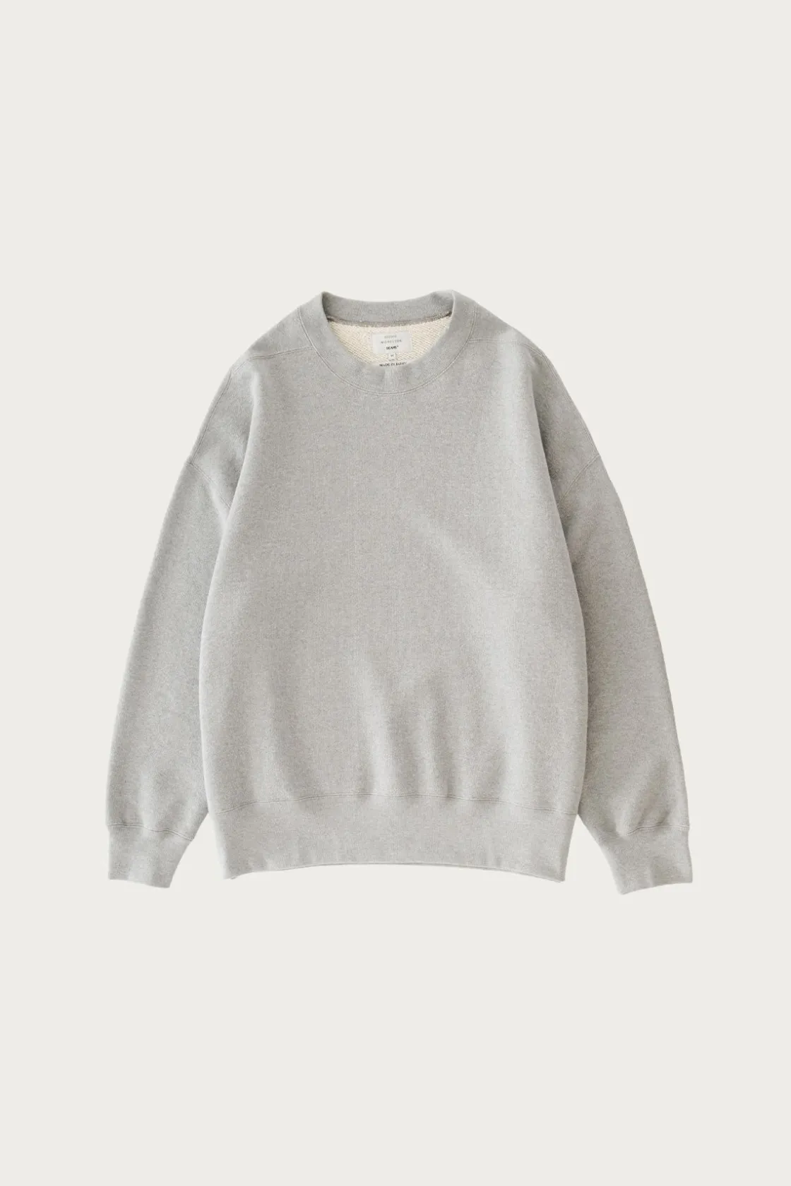 Tees And Sweats<Beams Plus Studio Nicholson x Beams+ Holly Jersey Sweat - Grey Marl