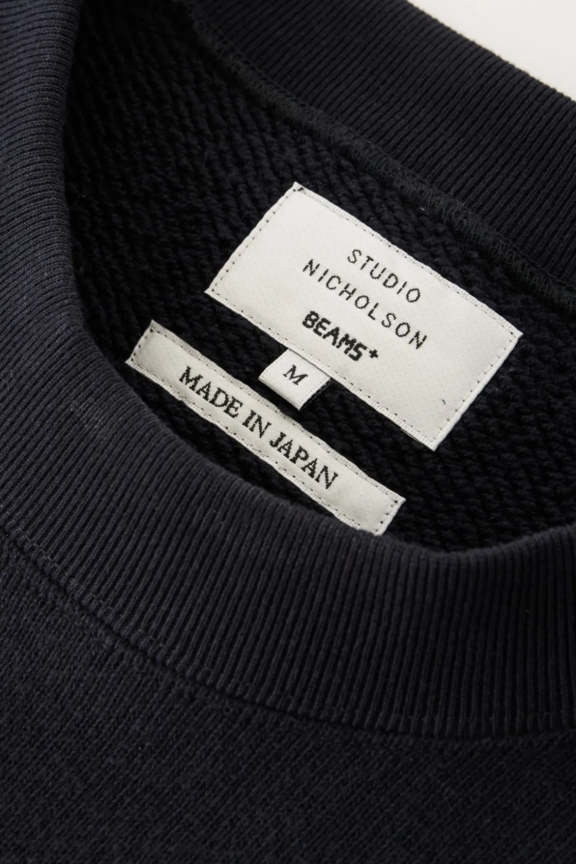 Tees And Sweats<Beams Plus Studio Nicholson x Beams+ Holly Jersey Sweat - Darkest Navy