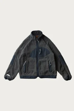 Coats, Jackets, And Vests<Cottle Sunset Pile Jacket - Yak Sumi Indigo Laos