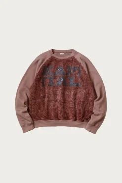 Tees And Sweats<Kapital 30/-SWTxFur GRIZZLY SWT (SPEAKEASY ) - Light Brown