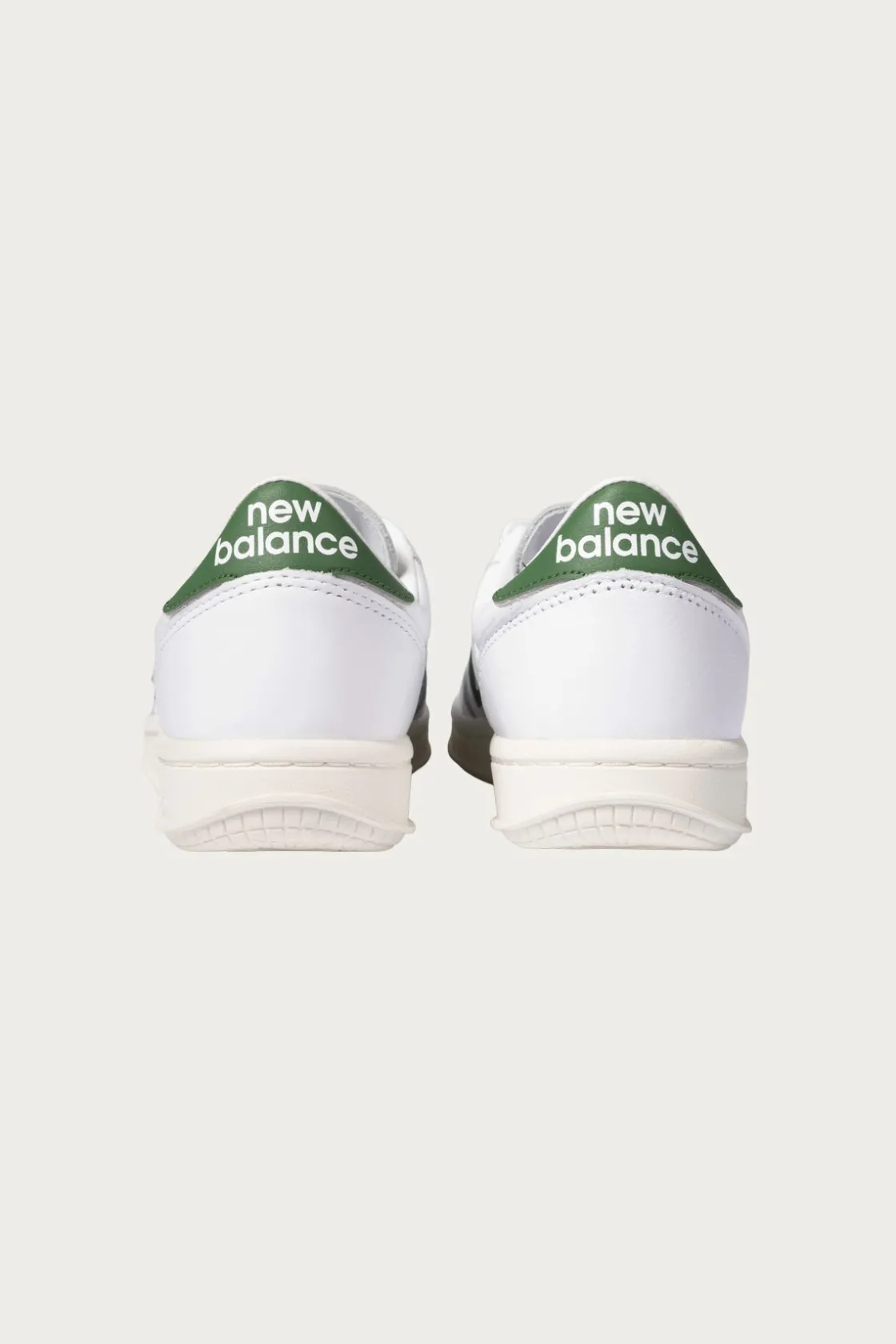 Footwear<New Balance T500 - White/Dark Alpine Green