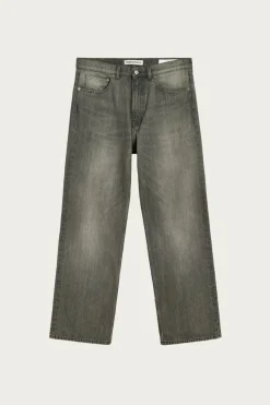 Denim<Our Legacy Third Cut - Ash Dust Chain Twill