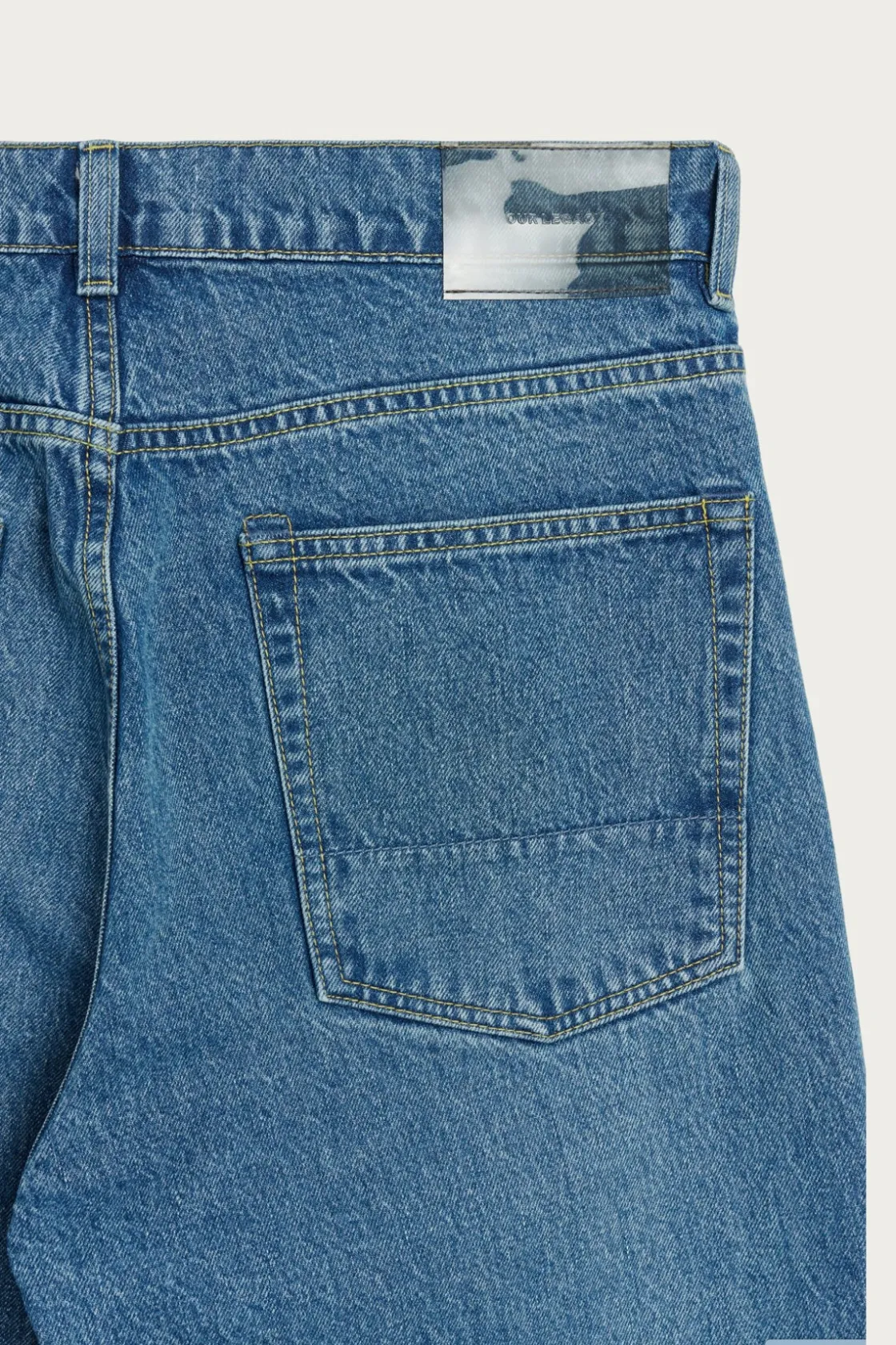 Denim<Our Legacy Third Cut - Blue Tech Wash Denim
