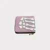 Accessories<Kapital THUMB-UP BONE BAND ZIP Wallet - Pink