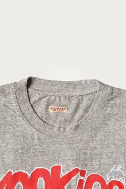 Tees And Sweats<Kapital TOP Jersey Crew T (BUSTER PECKISH BOWY) - Grey