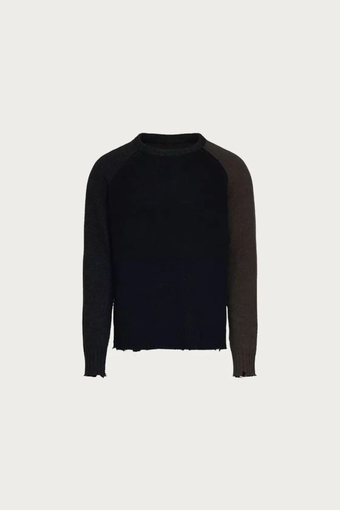 Sweaters<MM6 Maison Margiela Two-Tone Cardigan - Black/Brown