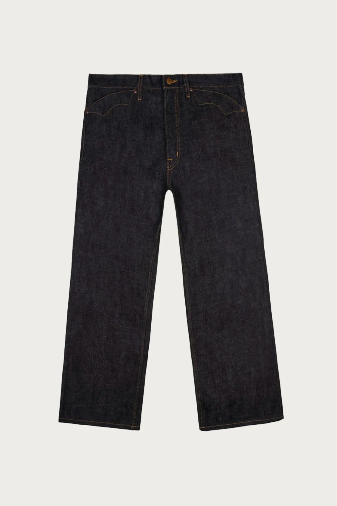 Denim<Brain Dead Type 00 15oz Denim Selvedge Pant - Indigo