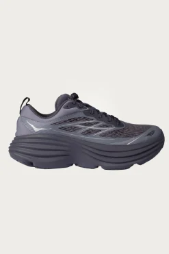 Footwear<HOKA U Bondi 8 TS Caged - Charcoal Grey/Grey Skies
