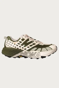 Footwear<HOKA U Speedgoat 2 - Moss Green/Rose Cream