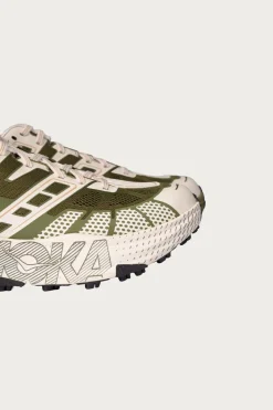 Footwear<HOKA U Speedgoat 2 - Moss Green/Rose Cream