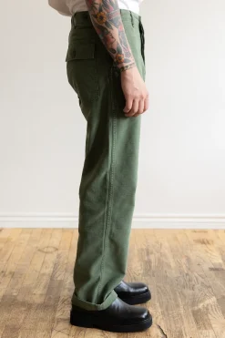 Pants<orSlow US Army Fatigue Pants (Regular Fit) - Green Used