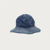 Accessories<orSlow US Navy Hat - Denim