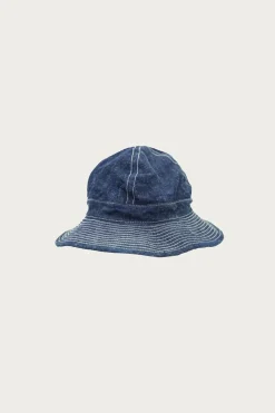 Accessories<orSlow US Navy Hat - Denim