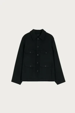Coats, Jackets, And Vests<Lemaire Utility Jacket - Black