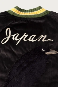 Coats, Jackets, And Vests<Kapital Velveteen Souvenir JKT (Raven&Skull) - Black