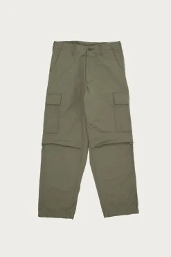 Pants<orSlow Vintage Fit 6 Pocket Cargo Pant - Olive Ripstop