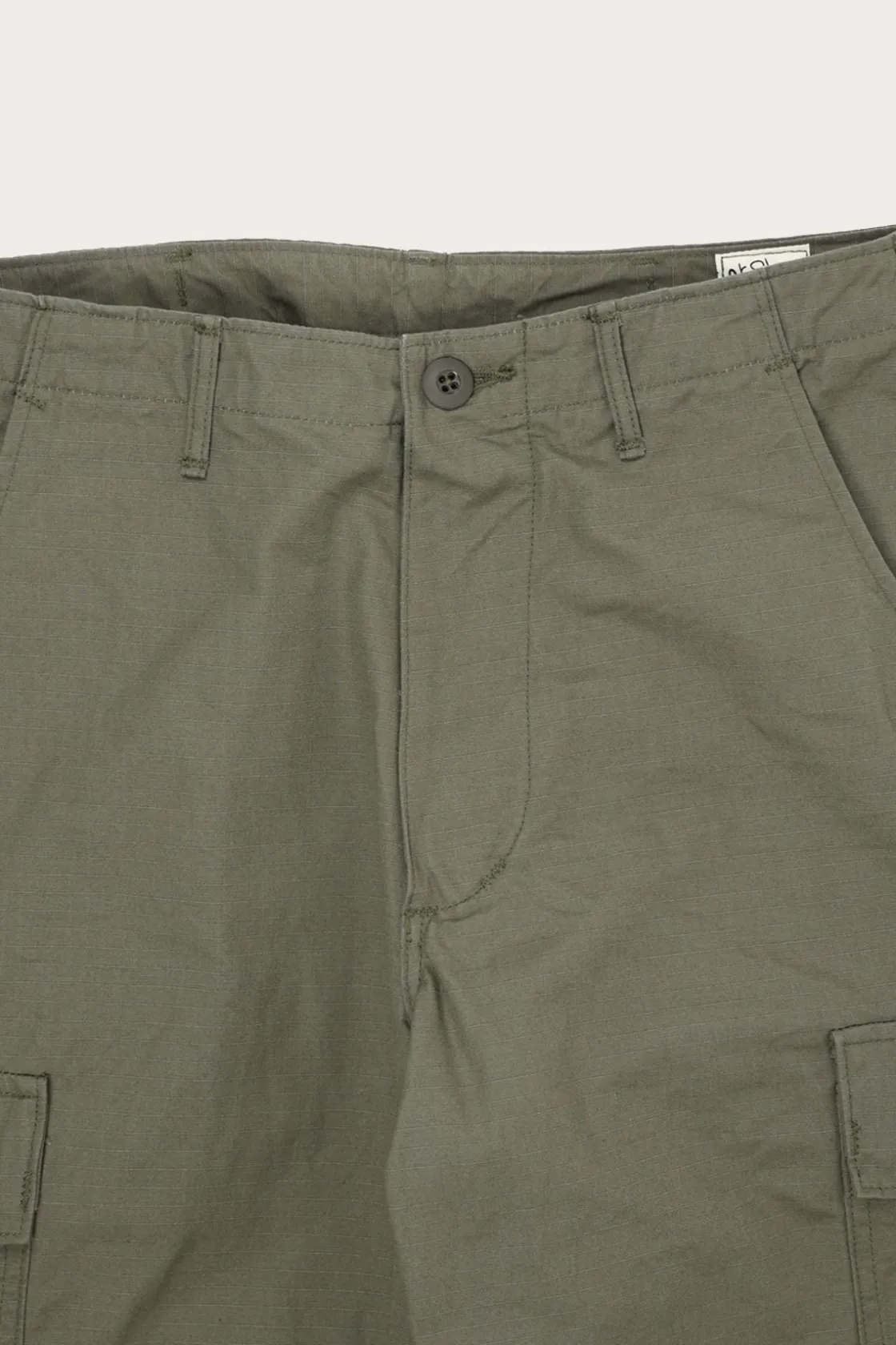 Pants<orSlow Vintage Fit 6 Pocket Cargo Pant - Olive Ripstop