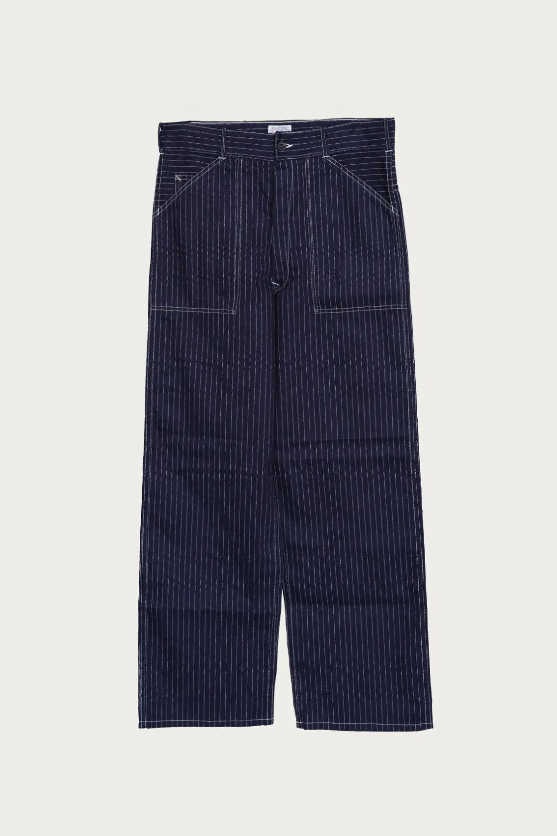 Pants<The Real McCoys Wabash Work Trousers - Indigo