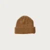 Accessories<Rototo Waffle Watch Cap - Tan Brown