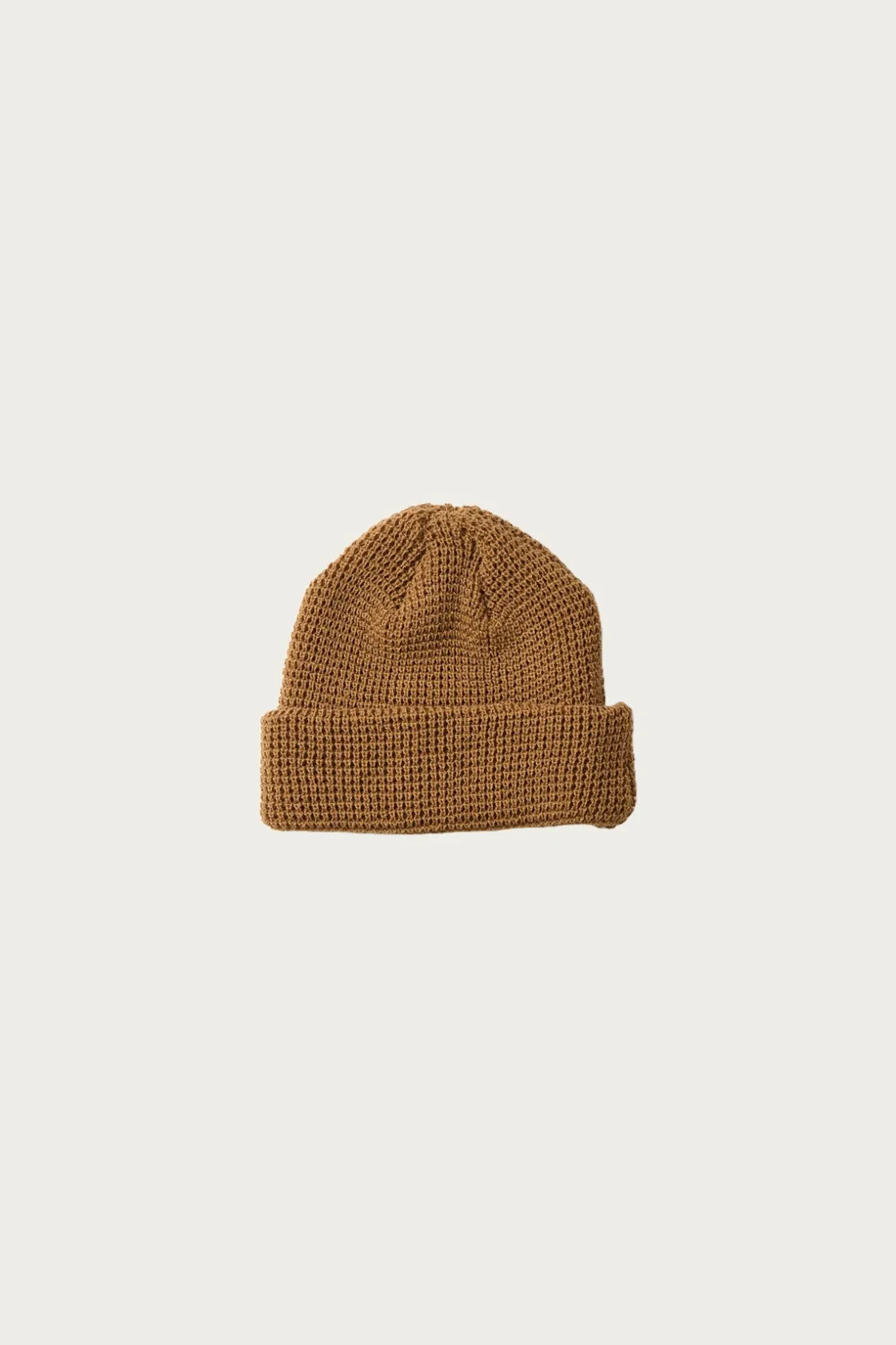 Accessories<Rototo Waffle Watch Cap - Tan Brown