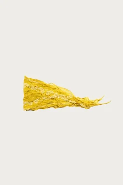 Accessories<Kapital WASHER Crinkle Silk Neckerchief (PECOS Paisley) - Yellow