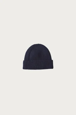 Accessories<Rototo Washi/Recycled Cotton Beanie - Navy