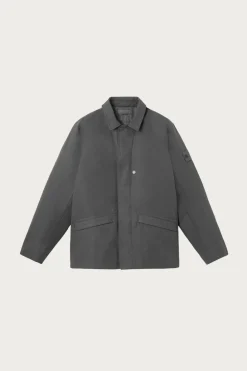 Coats, Jackets, And Vests<Stone Island Weatherproof Cotton/Canvas Jacket - Grey