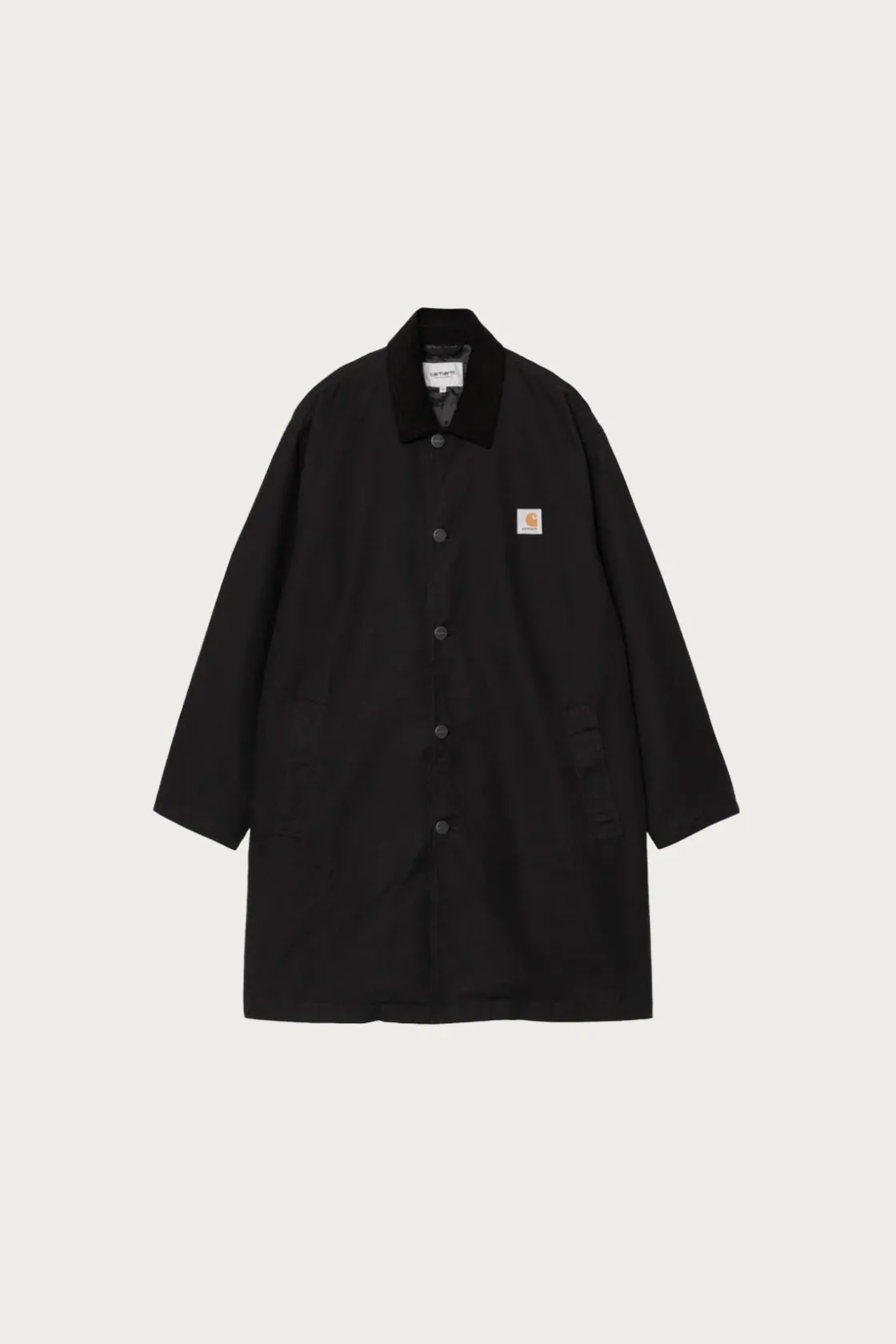 Coats, Jackets, And Vests<Carhartt Work In Progress Webster Coat - Black/Black Rinsed