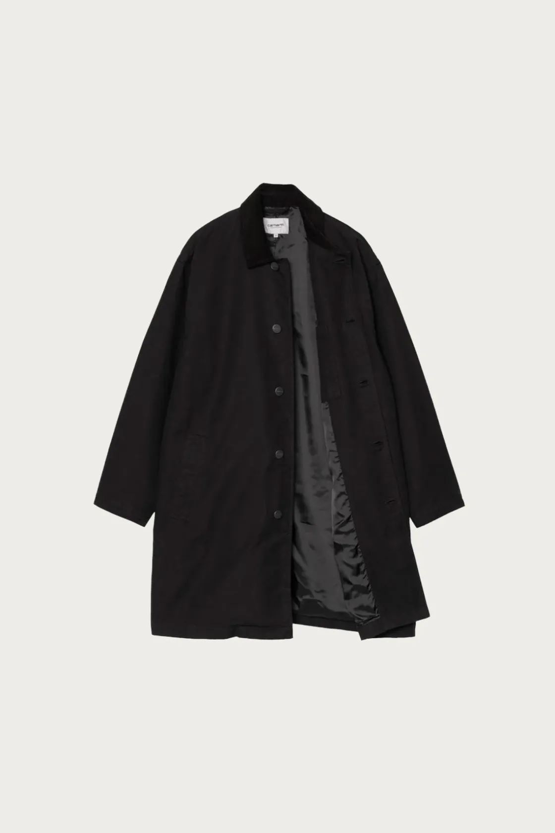 Coats, Jackets, And Vests<Carhartt Work In Progress Webster Coat - Black/Black Rinsed