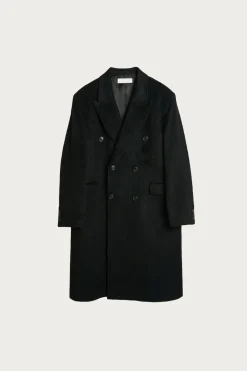 Coats, Jackets, And Vests<Our Legacy Whale Coat - Black Hairy Wool