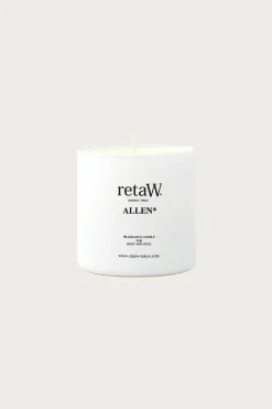 Homegoods<retaW White Fragrance Candle - Allen