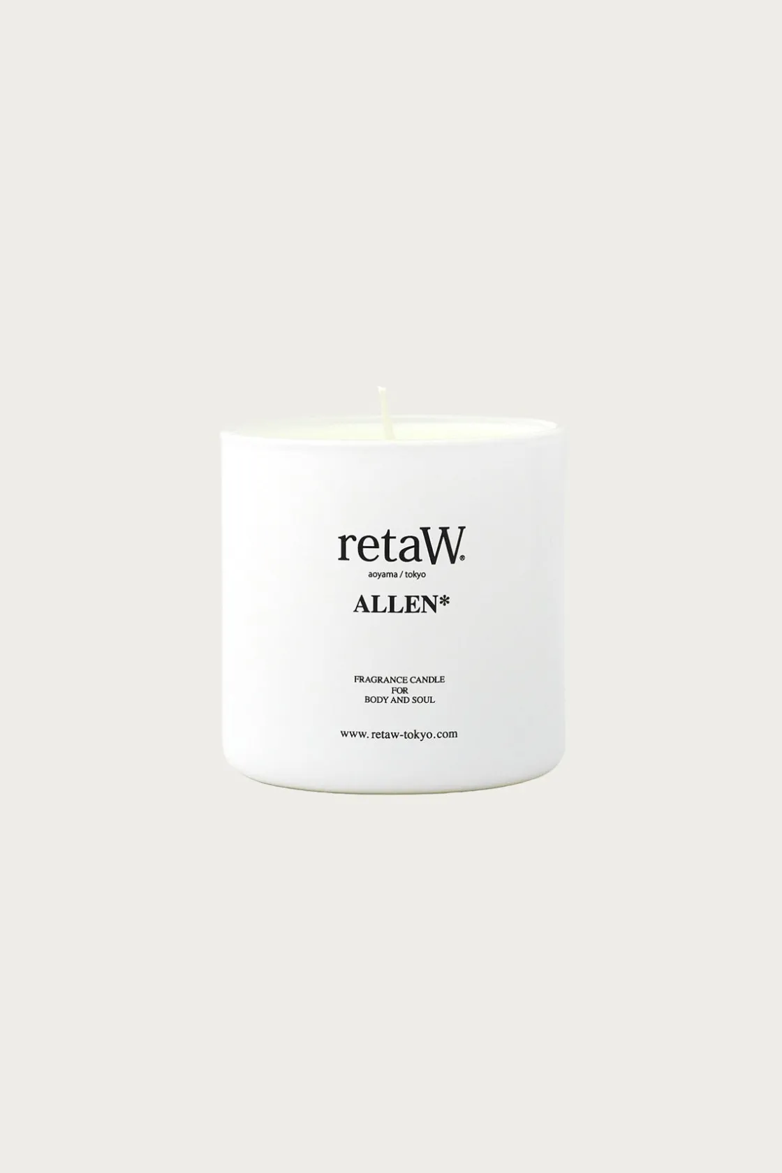 Homegoods<retaW White Fragrance Candle - Allen