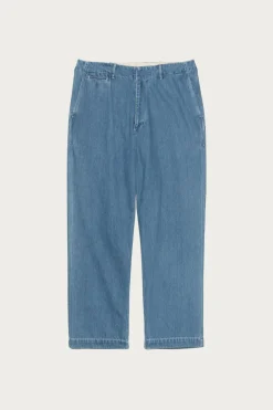 Pants<nanamica Wide Denim Pants - Light Indigo