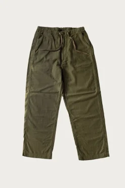 Pants<orSlow Wide Fit New Yorker - Dark Olive