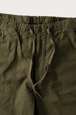 Pants<orSlow Wide Fit New Yorker - Dark Olive
