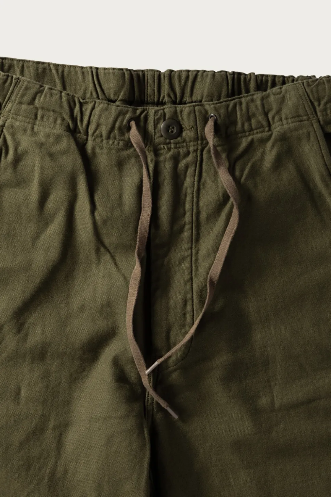 Pants<orSlow Wide Fit New Yorker - Dark Olive