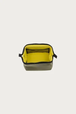 Accessories<Puebco Wired Pouch Small - Olive/Yellow