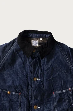 Coats, Jackets, And Vests<orSlow Wool Liner Relax Fit Denim Coverall - One Wash