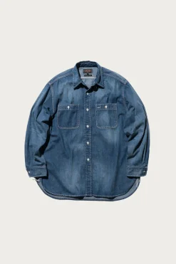 Shirts<Beams Plus WORK 8oz Denim - Used