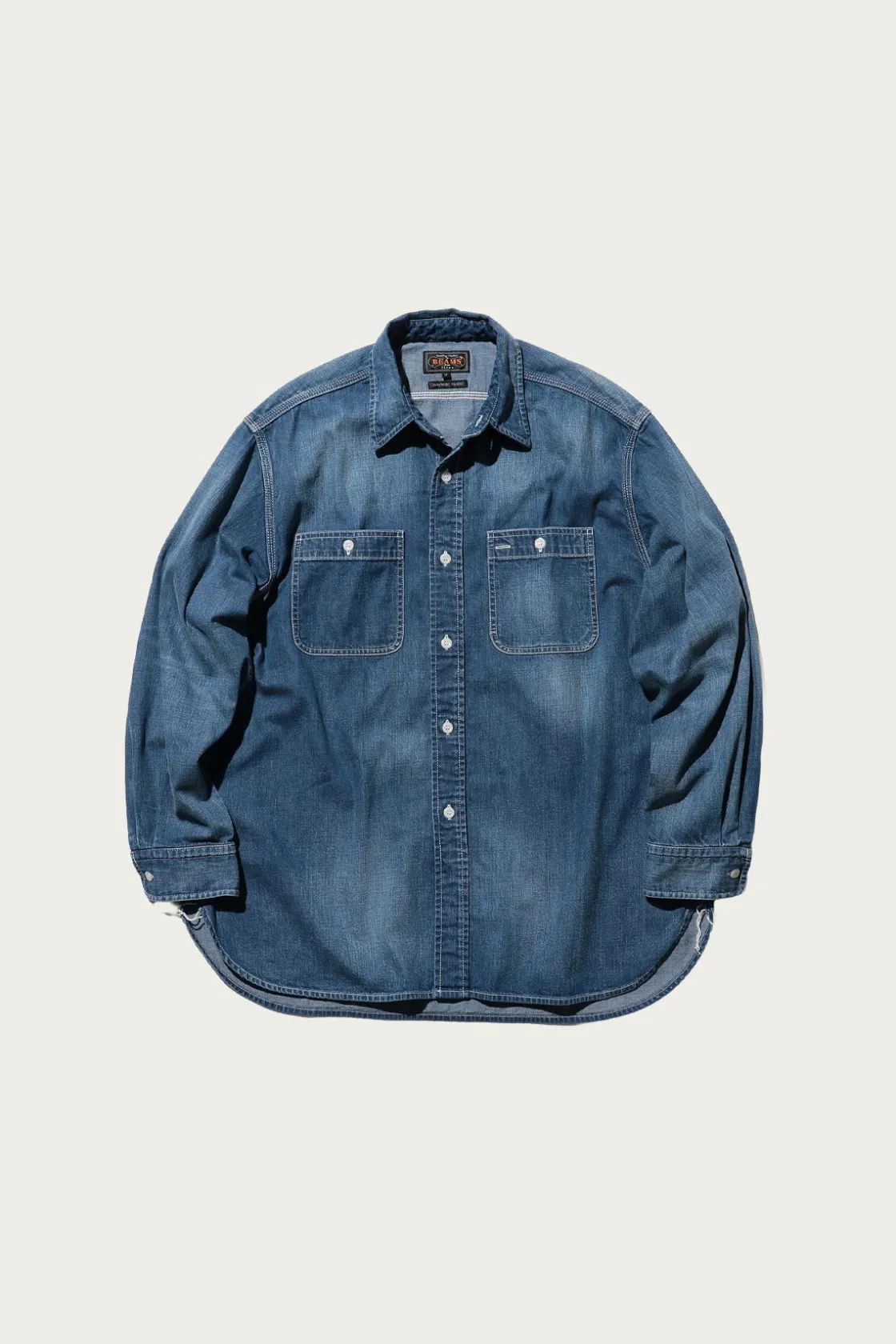 Shirts<Beams Plus WORK 8oz Denim - Used