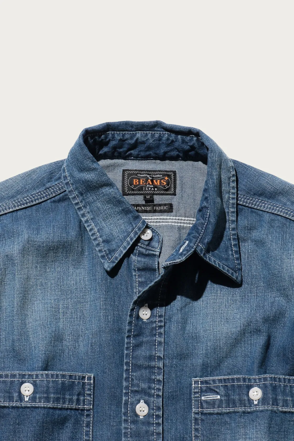 Shirts<Beams Plus WORK 8oz Denim - Used