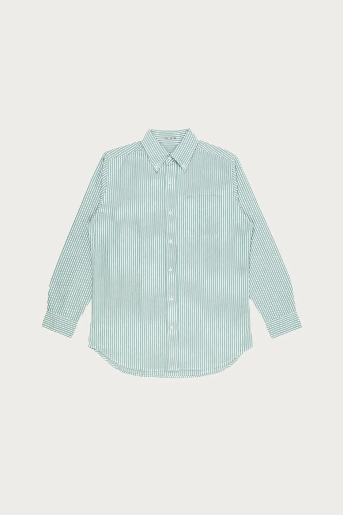 Shirts<Wythe Oxford - Evergreen Stripe